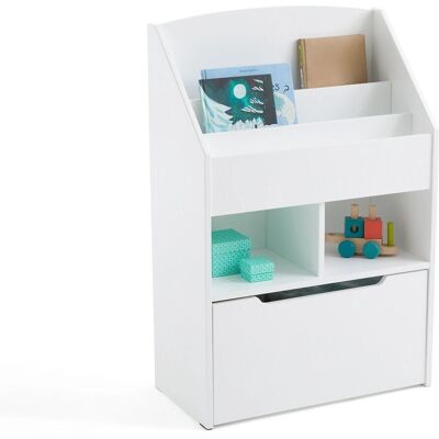 LA REDOUTE INTERIEURS Estantería Diny Blanca - Almacenamiento para Niños LA REDOUTE INTERIEURS Estantería Diny Blanca - Almacenamiento para Niños