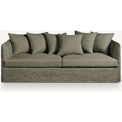 AM.PM - Neo Chiquito - Lino - Stonewashed - Copridivano AM.PM - Neo Chiquito - Lino - Stonewashed - Copridivano