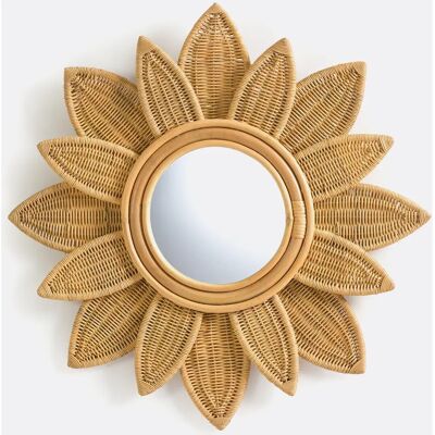 LA REDOUTE INTERIEURS - Nogu - Rattan - Ø60 Beige - Mirror LA REDOUTE INTERIEURS - Nogu - Rattan - Ø60 Beige - Mirror