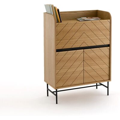 LA REDOUTE INTERIEURS Scrivania Cameron - Beige - Compatto e Funzionale LA REDOUTE INTERIEURS Scrivania Cameron - Beige - Compatto e Funzionale