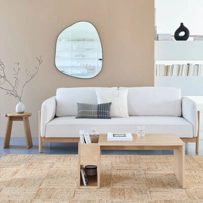 LA REDOUTE INTERIEURS Tappeto Beige Mulfier - Pattern Quadri LA REDOUTE INTERIEURS Tappeto Beige Mulfier - Pattern Quadri