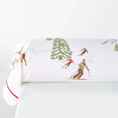 LA REDOUTE INTERIEURS St Moritz Percale di cotone - Stile retrò sci LA REDOUTE INTERIEURS St Moritz Percale di cotone - Stile retrò sci