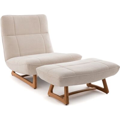 Am.pm Lafar Poltrona Rovere e Poliestere Riciclato - Armchair Am.pm Lafar Poltrona Rovere e Poliestere Riciclato - Armchair