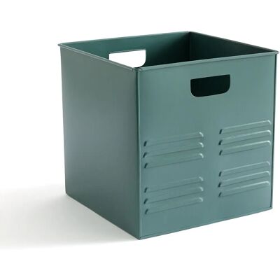LA REDOUTE INTERIEURS Contenitore in acciaio Hiba - Verde, Talla Unica LA REDOUTE INTERIEURS Contenitore in acciaio Hiba - Verde, Talla Unica