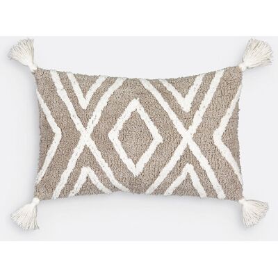 La Redoute Intérieurs - Cali - Beige - 40x40 cm - Funda de cojín La Redoute Intérieurs - Cali - Beige - 40x40 cm - Funda de cojín