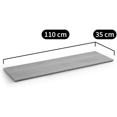 Mensola Archivita - Quercia - 110x35cm Sistema di archiviazione Mensola Archivita - Quercia - 110x35cm Sistema di archiviazione