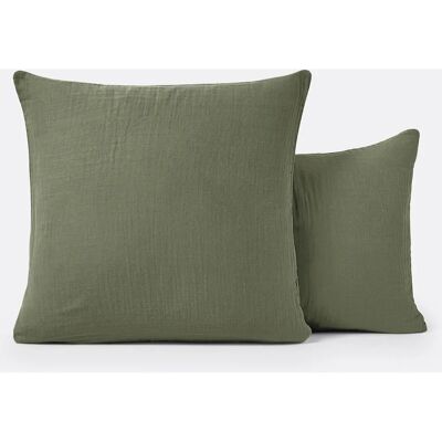 Funda de almohada Kumla de gasa de algodón - Ropa de cama Funda de almohada Kumla de gasa de algodón - Ropa de cama