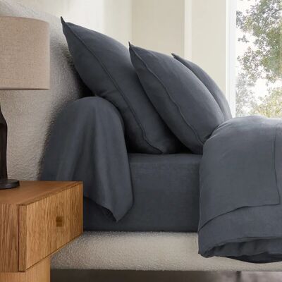 AM.PM - Elina - Gris - 160 cm - Funda de almohada AM.PM - Elina - Gris - 160 cm - Funda de almohada