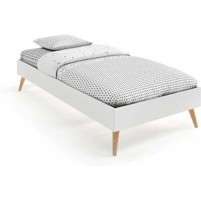 LA REDOUTE INTERIEURS Cama Jimi - 90x190cm - Verde - Cama LA REDOUTE INTERIEURS Cama Jimi - 90x190cm - Verde - Cama
