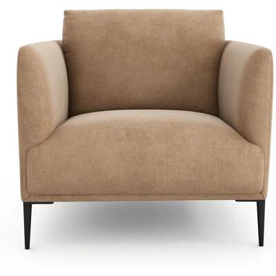 AM.PM Poltrona in velluto Oscar - Moderno Beige AM.PM Poltrona in velluto Oscar - Moderno Beige
