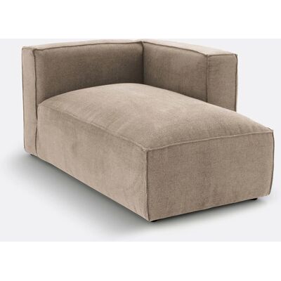 LA REDOUTE INTERIEURS - Seven - taupe - sofa chaise longue LA REDOUTE INTERIEURS - Seven - taupe - sofa chaise longue