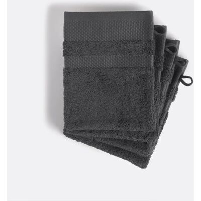 La Redoute Intérieurs Gants de Toilette Kheops en Coton - Pack de 4 La Redoute Intérieurs Gants de Toilette Kheops en Coton - Pack de 4
