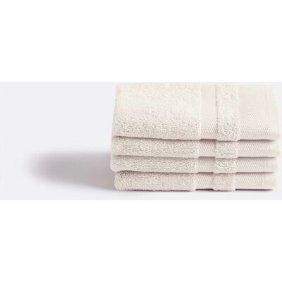 La Redoute Interiors Set di 4 asciugamani in cotone Kheops La Redoute Interiors Set di 4 asciugamani in cotone Kheops