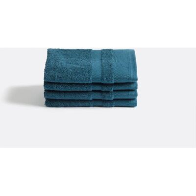 La Redoute Intérieurs Asciugamani da ospite in cotone egiziano - Blu - 40x40cm La Redoute Intérieurs Asciugamani da ospite in cotone egiziano - Blu - 40x40cm