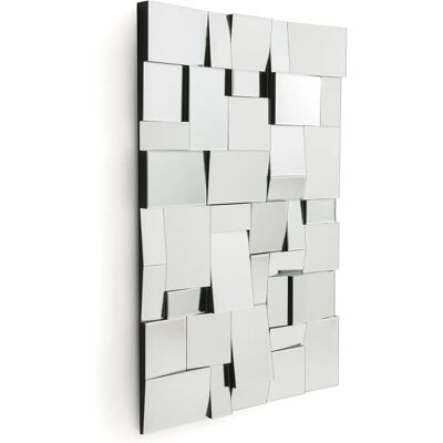 Espejo Geométrico Lusito - 120cm - Marco MDF negro Espejo Geométrico Lusito - 120cm - Marco MDF negro