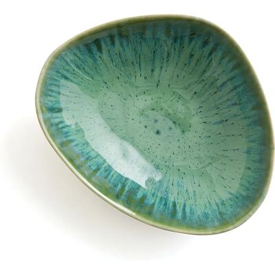 Am.pm Stilla Plato de gres esmaltado reactivo azul turquesa - Plato Am.pm Stilla Plato de gres esmaltado reactivo azul turquesa - Plato