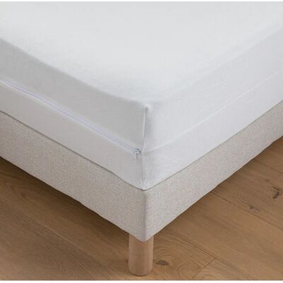 La Redoute Intérieurs - Antibacterial - Blanco - Mattress protector La Redoute Intérieurs - Antibacterial - Blanco - Mattress protector