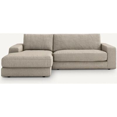 Divano modulare Skander Beige viscosa lino AM.PM Divano modulare Skander Beige viscosa lino AM.PM
