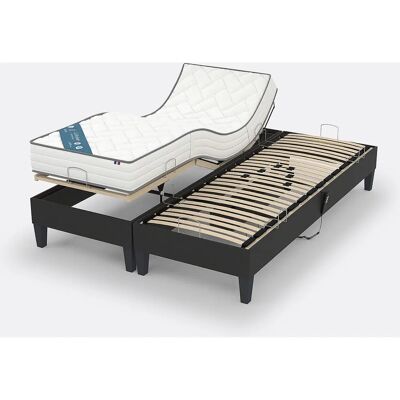 Conjunto de cama ajustable eléctrica La Redoute Intérieurs - Relax + Colchón de espuma Conjunto de cama ajustable eléctrica La Redoute Intérieurs - Relax + Colchón de espuma