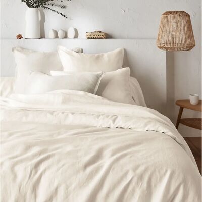 LA REDOUTE INTERIEURS Linot Funda nórdica de lino lavado - Ropa de cama LA REDOUTE INTERIEURS Linot Funda nórdica de lino lavado - Ropa de cama