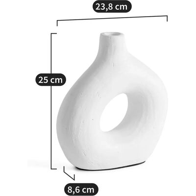 La Redoute Interieurs Kuro Jarrón decorativo de cerámica - Tipo de decoración La Redoute Interieurs Kuro Jarrón decorativo de cerámica - Tipo de decoración