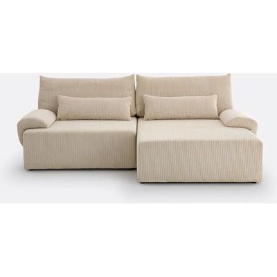 LA REDOUTE INTERIEURS Divano letto ad angolo - Velluto Maona LA REDOUTE INTERIEURS Divano letto ad angolo - Velluto Maona