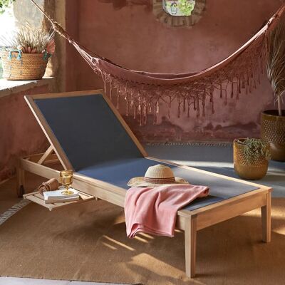 LA REDOUTE INTERIEURS Acacia Limbo Lettino - Sun Lounger LA REDOUTE INTERIEURS Acacia Limbo Lettino - Sun Lounger