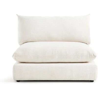Sillón modular beige de La Redoute Interiors - Sofá Sillón modular beige de La Redoute Interiors - Sofá