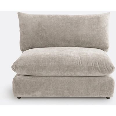 Sillón modular de terciopelo de La Redoute Interieurs - Tipo Sofá Sillón modular de terciopelo de La Redoute Interieurs - Tipo Sofá