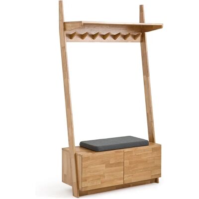 La Redoute Intérieurs Armario Domeno - 7 Ganchos, Beige La Redoute Intérieurs Armario Domeno - 7 Ganchos, Beige