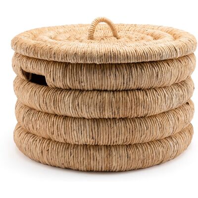 Am.pm Panier rond en fibre de bananier - Panier Am.pm Panier rond en fibre de bananier - Panier