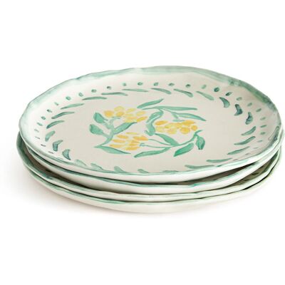 La Redoute Intérieurs Ensemble d'Assiettes en Gres Mimoso La Redoute Intérieurs Ensemble d'Assiettes en Gres Mimoso