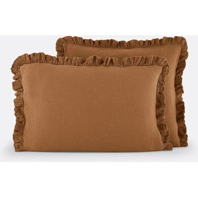 Funda de Almohada Infantil Kumla de Muselina de Algodón - La Redoute Interieurs Funda de Almohada Infantil Kumla de Muselina de Algodón - La Redoute Interieurs