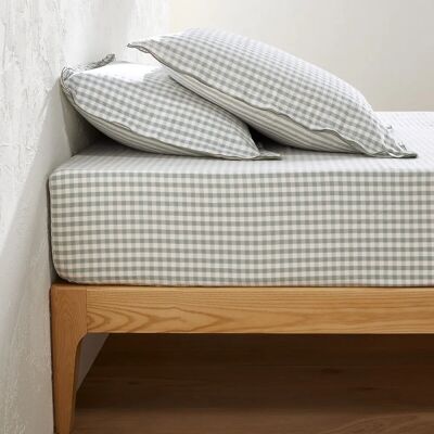 La Redoute Intérieurs - Cottage - Algodón seersucker - Fitted sheet La Redoute Intérieurs - Cottage - Algodón seersucker - Fitted sheet