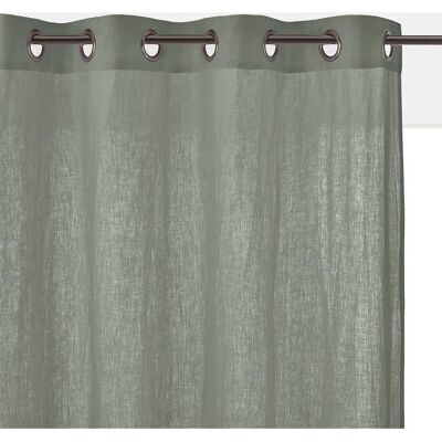 LA REDOUTE INTERIEURS Cortina radiador lino lavado con ojales, Onega - Cortina para radiador LA REDOUTE INTERIEURS Cortina radiador lino lavado con ojales, Onega - Cortina para radiador
