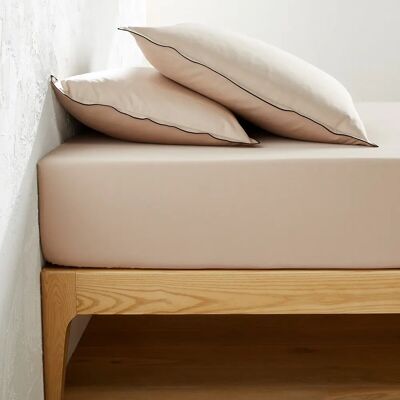 LA REDOUTE INTERIEURS - Victor - 160x200 - Gris claro - Sábana ajustable LA REDOUTE INTERIEURS - Victor - 160x200 - Gris claro - Sábana ajustable