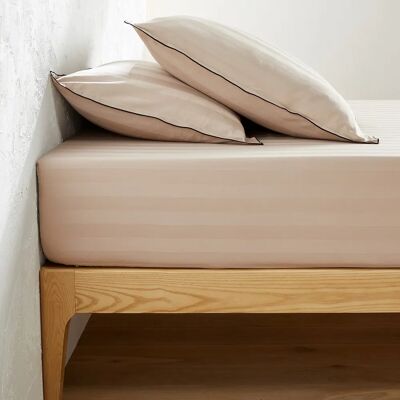 La Redoute Intérieurs - Victor - A rayas - 140x190 - Sábana ajustable La Redoute Intérieurs - Victor - A rayas - 140x190 - Sábana ajustable