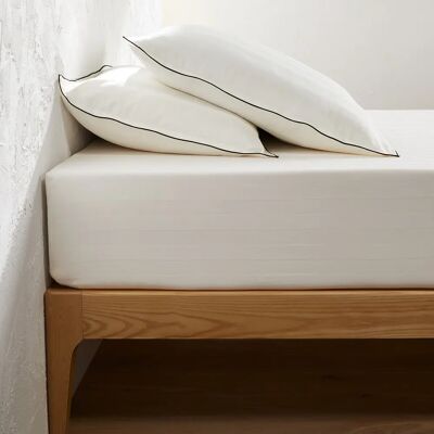 La Redoute Interieurs - Victor - Marfil - Fitted sheet La Redoute Interieurs - Victor - Marfil - Fitted sheet