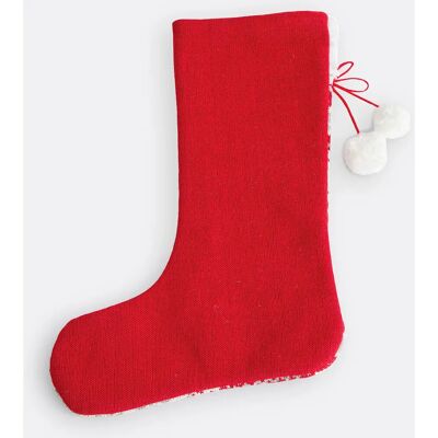 LA REDOUTE INTERIEURS Caspar Calcetín de Navidad Multicolor - Decoración LA REDOUTE INTERIEURS Caspar Calcetín de Navidad Multicolor - Decoración