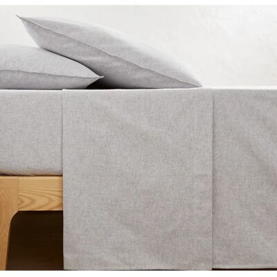 La Redoute Interiors - Clara - 270 x 290 cm - Gris jaspeado - Sábana La Redoute Interiors - Clara - 270 x 290 cm - Gris jaspeado - Sábana