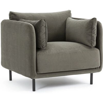 LA REDOUTE INTERIEURS Πολυθρόνα βελούδινη Victor LA REDOUTE INTERIEURS Πολυθρόνα βελούδινη Victor