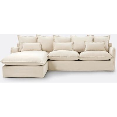 Sofá cama rincón La Redoute Interieurs - Tapizado en terciopelo Sofá cama rincón La Redoute Interieurs - Tapizado en terciopelo