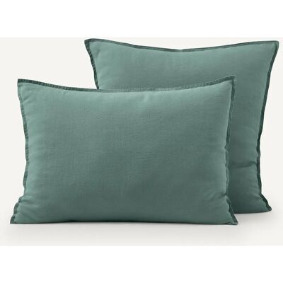 AM.PM - Elina - Verde - 50 x 70 cm - funda de almohada AM.PM - Elina - Verde - 50 x 70 cm - funda de almohada