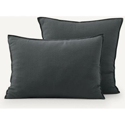 AM.PM - Elina - Gris - 50 x 70 cm - Funda de almohada AM.PM - Elina - Gris - 50 x 70 cm - Funda de almohada