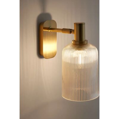 La Redoute Intérieurs Bogota Lámpara de Pared Ajustable de Latón - Lámpara de Pared La Redoute Intérieurs Bogota Lámpara de Pared Ajustable de Latón - Lámpara de Pared
