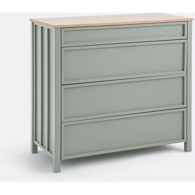 La Redoute Intérieurs Eugène Commode Verte - Mobilier La Redoute Intérieurs Eugène Commode Verte - Mobilier