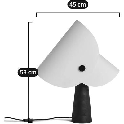 Lámpara de mesa Am.pm Orukami - Diseño escultórico - Calidad europea Lámpara de mesa Am.pm Orukami - Diseño escultórico - Calidad europea