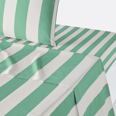 La Redoute Intérieurs - Hendaye - Verde - Bed sheet La Redoute Intérieurs - Hendaye - Verde - Bed sheet