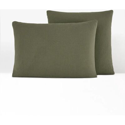 Fodera per Cuscino Kumco in Mussolina di Cotone - Verde Fodera per Cuscino Kumco in Mussolina di Cotone - Verde