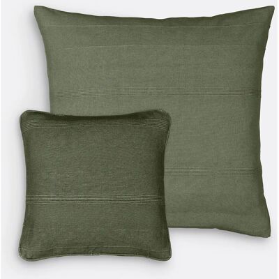 Redoute Cotone Nedo Federa per Cuscino - Rilievo a Righe - Cotone - 65x65cm Redoute Cotone Nedo Federa per Cuscino - Rilievo a Righe - Cotone - 65x65cm